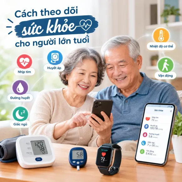 Cách Theo Dõi Sức Khỏe Cho Người Lớn Tuổi Đúng Cách